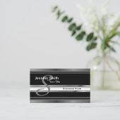 モノグラムの専門のデザイン 名刺 (スタンド正面)