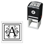 モノグラムの手紙 セルフインキングスタンプ (インサイチュ)