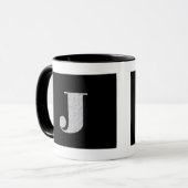 モノグラムの手紙J マグカップ (正面左)