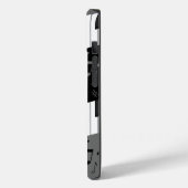 モノグラムの曲ピアノ鍵と音符 Case-Mate iPhoneケース (裏面 / 左)