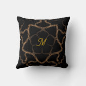 モノグラムの枕 クッション (裏面)