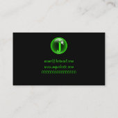 モノグラムの泡J 名刺 (裏面)