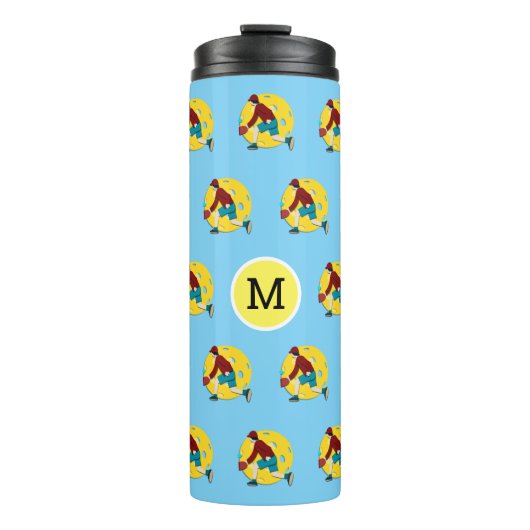 モノグラムの漬物 タンブラー (正面)