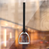 モノグラムの独身のスタープ鉄エレガント馬術 ウィンドウサイン (シート2)