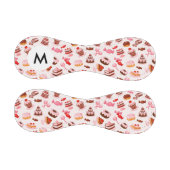 モノグラムの甘い背景 野球ボール (パネル)