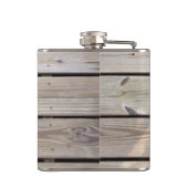 モノグラムの素朴木 フラスク (裏面)