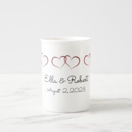 モノグラムの結婚Specialty Mug ボーンチャイナマグカップ
