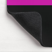 モノグラムの色ブロックスタイリッシュ抽象芸術 マウスパッド (コーナー)