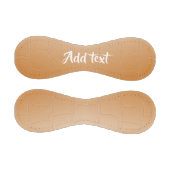 モノグラムの茶色のレザーのテクスチャ 野球ボール (パネル)