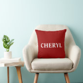 モノグラムの装飾用クッション クッション (椅子)