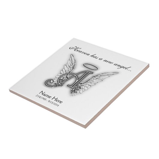 モノグラムの記念の捧げ物の手紙B タイル (側面)