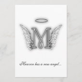 モノグラムの記念の捧げ物の手紙M プログラム (正面)