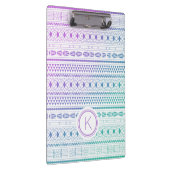 モノグラムの部族模様 クリップボード (右)