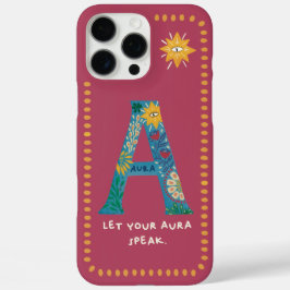 モノグラムの電話ケース – あなたのオーラを聞話く iPhone 16 PRO MAXケース