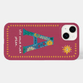 モノグラムの電話ケース – あなたのオーラを聞話く Case-Mate iPhoneケース (裏面 (横))