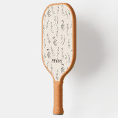 モノグラムの霊気記号パターン – 霊気修復 ピックルボールラケット (左)