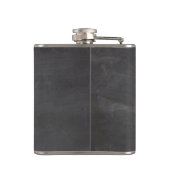 モノグラムの黒板のフラスコ フラスク (裏面)