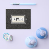 モノグラムの3名のエグゼクティブメンパーソナライズされたズ チラシ (シングル)