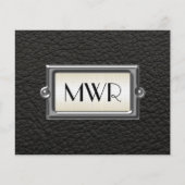 モノグラムの3名のエグゼクティブメンパーソナライズされたズ チラシ (正面)