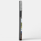 モノグラムの6フォトコラージュ灰色ウッド Case-Mate iPhoneケース (裏面 / 右)