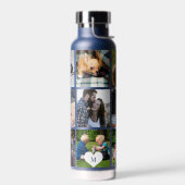 モノグラムの9枚パーソナライズされた ウォーターボトル (左面)