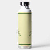 モノグラムの ウォーターボトル (左面)