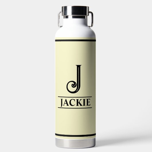 モノグラムの ウォーターボトル (正面)