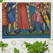 モノグラムの キッチンタオル (折り畳み)