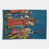 モノグラムの キッチンタオル (横)