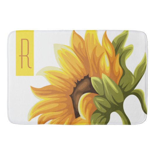 モノグラムの バスマット (正面)