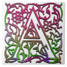 モノグラムの「ベスクの庭」陶磁器タイル