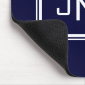 モノグラムの マウスパッド (コーナー)