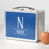 モノグラムの メタルランチボックス (インサイチュ)