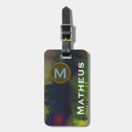 モノグラムの – 名前の追加 ラゲッジタグ