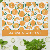 モノグラムの，名前， キッチンタオル (折り畳み)