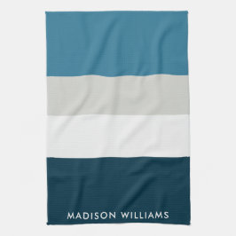 モノグラムの,名前, キッチンタオル