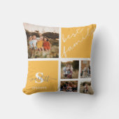 モノグラムの，名前， クッション (正面)