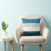 モノグラムの，名前， クッション (椅子)