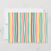 モノグラムの，名前， ノートカード (裏面)