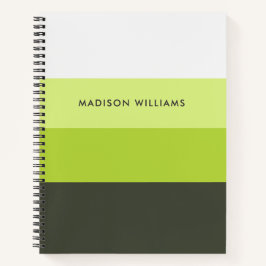 モノグラムの,名前, ノートブック