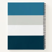 モノグラムの，名前， ノートブック (裏面)