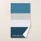 モノグラムの，名前， バスタオルセット (ハンドタオル)