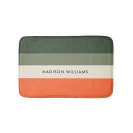 モノグラムの，名前， バスマット