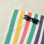 モノグラムの，名前， ビーチタオル (インサイチュ)