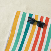 モノグラムの，名前， ビーチタオル (インサイチュ)