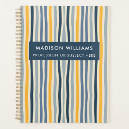 モノグラムの，名前， プランナー手帳