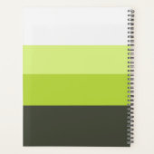 モノグラムの，名前， プランナー手帳 (裏面)