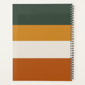 モノグラムの，名前， プランナー手帳 (裏面)