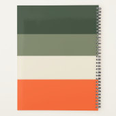 モノグラムの，名前， プランナー手帳 (裏面)