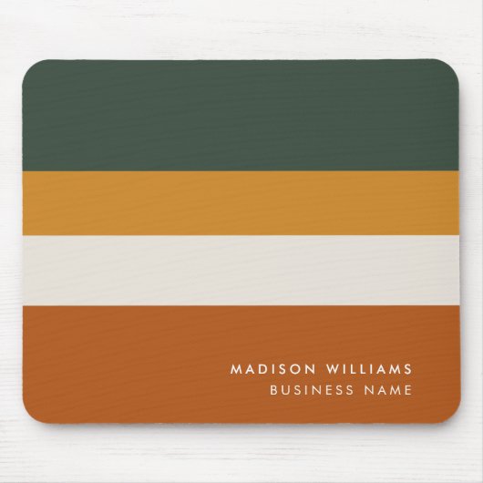 モノグラムの，名前， マウスパッド (正面)